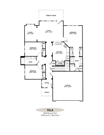 Floorplan of Redstone Village, Assisted Living, Nursing Home, Independent Living, CCRC, Huntsville, AL 16