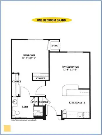 Floorplan of Redstone Village, Assisted Living, Nursing Home, Independent Living, CCRC, Huntsville, AL 18