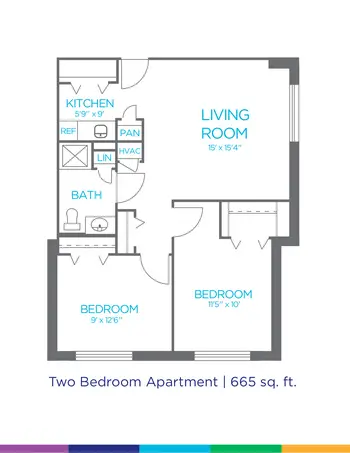 Floorplan of Parkway Village, Assisted Living, Nursing Home, Independent Living, CCRC, Little Rock, AR 2