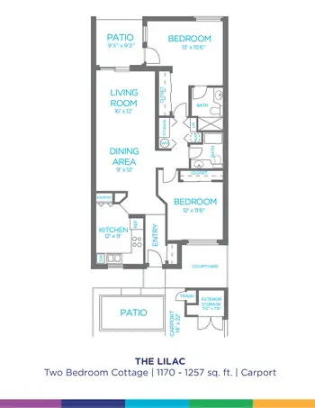Floorplan of Parkway Village, Assisted Living, Nursing Home, Independent Living, CCRC, Little Rock, AR 7