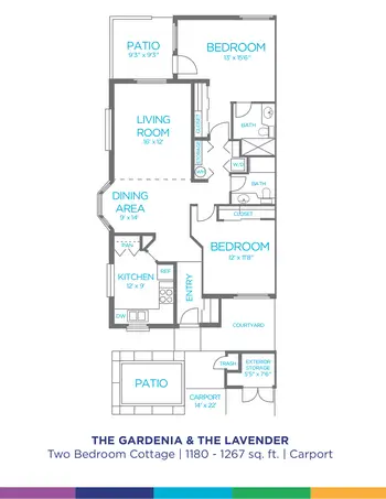 Floorplan of Parkway Village, Assisted Living, Nursing Home, Independent Living, CCRC, Little Rock, AR 8