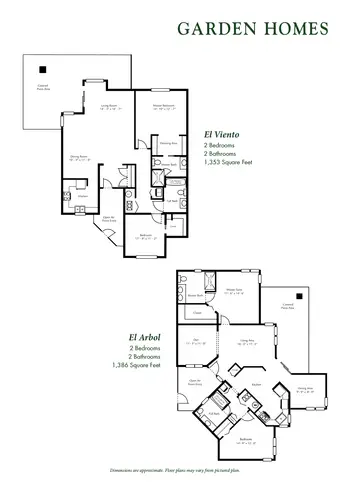 Floorplan of La Posada at Park Center, Assisted Living, Nursing Home, Independent Living, CCRC, Green Valley, AZ 3
