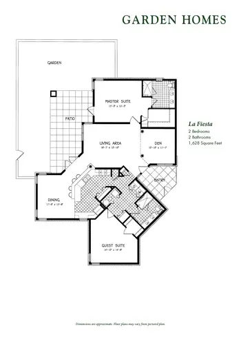 Floorplan of La Posada at Park Center, Assisted Living, Nursing Home, Independent Living, CCRC, Green Valley, AZ 5