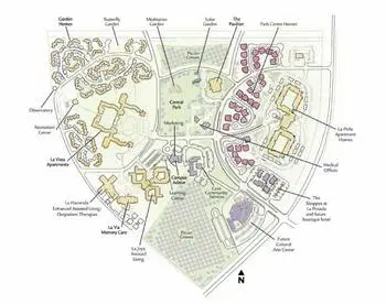 Campus Map of La Posada at Park Center, Assisted Living, Nursing Home, Independent Living, CCRC, Green Valley, AZ 5