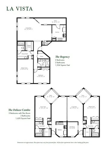 Floorplan of La Posada at Park Center, Assisted Living, Nursing Home, Independent Living, CCRC, Green Valley, AZ 18