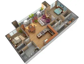 Floorplan of Royal Oaks, Assisted Living, Nursing Home, Independent Living, CCRC, Sun City, AZ 8
