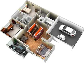 Floorplan of Royal Oaks, Assisted Living, Nursing Home, Independent Living, CCRC, Sun City, AZ 11