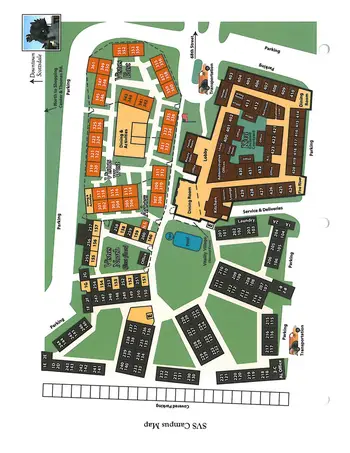 Campus Map of Scottsdale Village Square, Assisted Living, Nursing Home, Independent Living, CCRC, Scottsdale, AZ 1