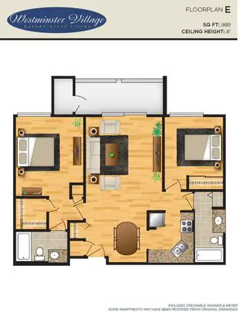 Floorplan of Westminster Village, Assisted Living, Nursing Home, Independent Living, CCRC, Scottsdale, AZ 3