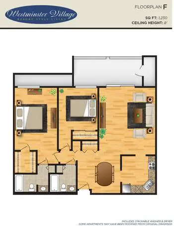 Floorplan of Westminster Village, Assisted Living, Nursing Home, Independent Living, CCRC, Scottsdale, AZ 4