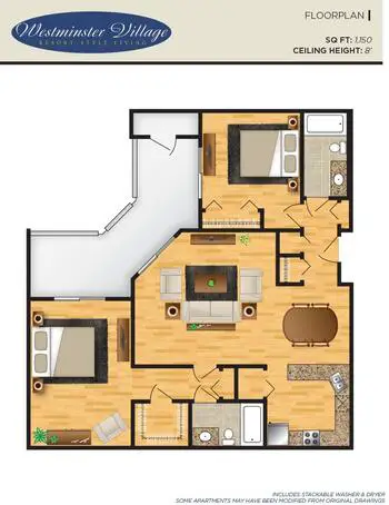 Floorplan of Westminster Village, Assisted Living, Nursing Home, Independent Living, CCRC, Scottsdale, AZ 7