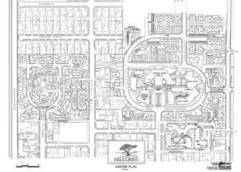 Campus Map of Hillcrest, Assisted Living, Nursing Home, Independent Living, CCRC, La Verne, CA 1