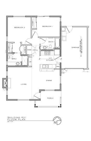 Floorplan of Atterdag Village of Solvang, Assisted Living, Nursing Home, Independent Living, CCRC, Solvang, CA 2