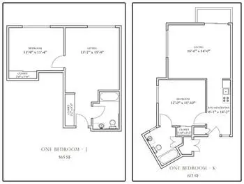 Floorplan of Atterdag Village of Solvang, Assisted Living, Nursing Home, Independent Living, CCRC, Solvang, CA 12