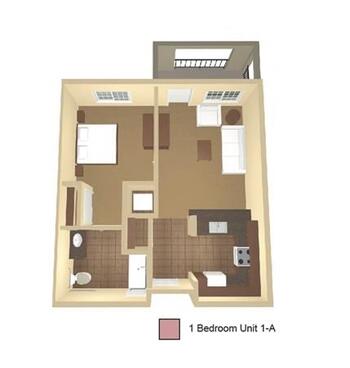 Floorplan of Sierra View, Assisted Living, Nursing Home, Independent Living, CCRC, Reedley, CA 1