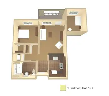 Floorplan of Sierra View, Assisted Living, Nursing Home, Independent Living, CCRC, Reedley, CA 4