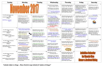Activity Calendar of Lincoln Glen Manor, Assisted Living, Nursing Home, Independent Living, CCRC, San Jose, CA 7