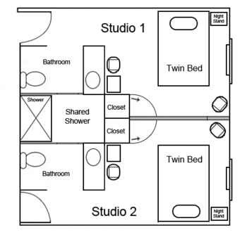 Floorplan of Lincoln Glen Manor, Assisted Living, Nursing Home, Independent Living, CCRC, San Jose, CA 2