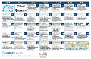 Activity Calendar of The Reutlinger, Assisted Living, Nursing Home, Independent Living, CCRC, Danville, CA 3