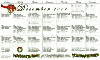 Activity Calendar of Rowntree Gardens, Assisted Living, Nursing Home, Independent Living, CCRC, Stanton, CA 5