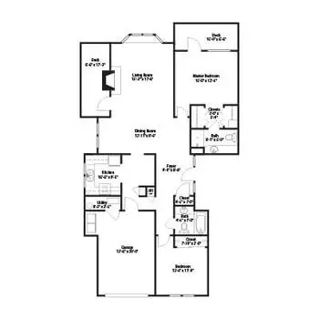 Floorplan of The Forum At Rancho San Antonio, Assisted Living, Nursing Home, Independent Living, CCRC, Cupertino, CA 20