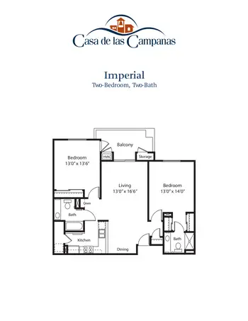 Floorplan of Casa de las Campanas, Assisted Living, Nursing Home, Independent Living, CCRC, San Diego, CA 8