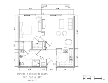 Floorplan of Hollenbeck Palms, Assisted Living, Nursing Home, Independent Living, CCRC, Los Angeles, CA 2