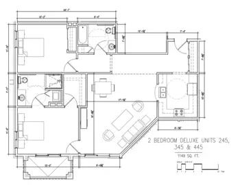 Floorplan of Hollenbeck Palms, Assisted Living, Nursing Home, Independent Living, CCRC, Los Angeles, CA 5