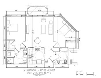 Floorplan of Hollenbeck Palms, Assisted Living, Nursing Home, Independent Living, CCRC, Los Angeles, CA 6