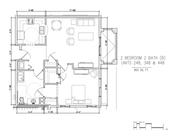 Floorplan of Hollenbeck Palms, Assisted Living, Nursing Home, Independent Living, CCRC, Los Angeles, CA 8