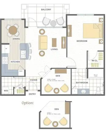 Floorplan of GrandView Roxborough, Assisted Living, Nursing Home, Independent Living, CCRC, Littleton, CO 2