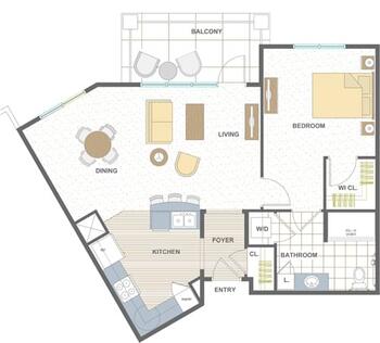 Floorplan of GrandView Roxborough, Assisted Living, Nursing Home, Independent Living, CCRC, Littleton, CO 5