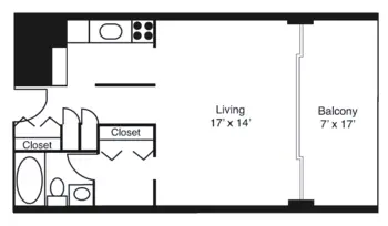 Floorplan of Villa Pueblo, Assisted Living, Nursing Home, Independent Living, CCRC, Pueblo, CO 3