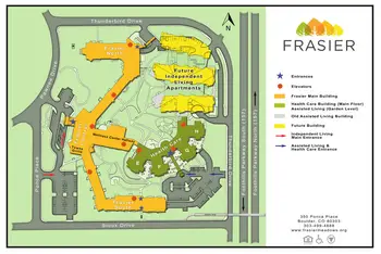 Campus Map of Frasier Meadows, Assisted Living, Nursing Home, Independent Living, CCRC, Boulder, CO 3