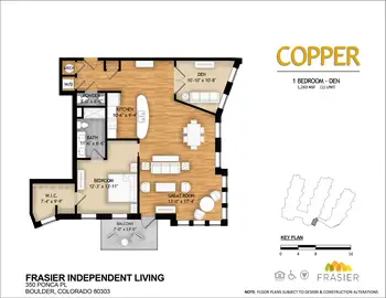 Floorplan of Frasier Meadows, Assisted Living, Nursing Home, Independent Living, CCRC, Boulder, CO 9