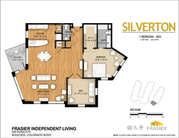 Floorplan of Frasier Meadows, Assisted Living, Nursing Home, Independent Living, CCRC, Boulder, CO 10
