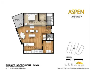 Floorplan of Frasier Meadows, Assisted Living, Nursing Home, Independent Living, CCRC, Boulder, CO 15