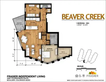 Floorplan of Frasier Meadows, Assisted Living, Nursing Home, Independent Living, CCRC, Boulder, CO 17