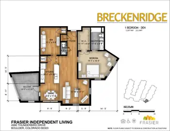 Floorplan of Frasier Meadows, Assisted Living, Nursing Home, Independent Living, CCRC, Boulder, CO 18