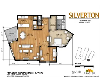 Floorplan of Frasier Meadows, Assisted Living, Nursing Home, Independent Living, CCRC, Boulder, CO 19