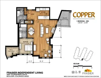 Floorplan of Frasier Meadows, Assisted Living, Nursing Home, Independent Living, CCRC, Boulder, CO 20