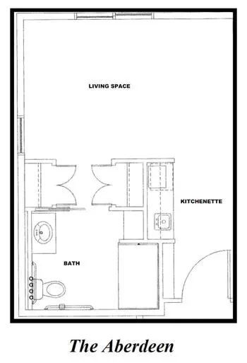 Floorplan of Sharmar Village, Assisted Living, Nursing Home, Independent Living, CCRC, Pueblo, CO 1