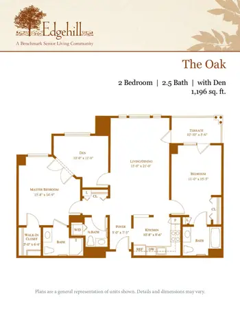 Floorplan of Edgehill, Assisted Living, Nursing Home, Independent Living, CCRC, Stamford, CT 11
