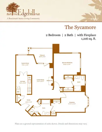 Floorplan of Edgehill, Assisted Living, Nursing Home, Independent Living, CCRC, Stamford, CT 13