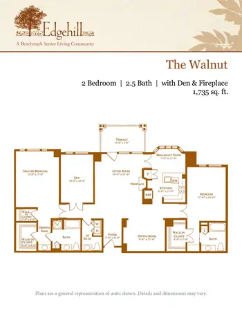 Floorplan of Edgehill, Assisted Living, Nursing Home, Independent Living, CCRC, Stamford, CT 17