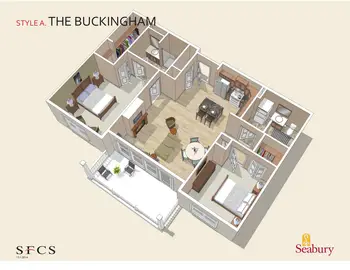 Floorplan of Seabury, Assisted Living, Nursing Home, Independent Living, CCRC, Bloomfield, CT 10