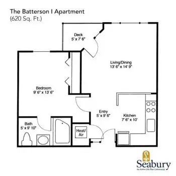 Floorplan of Seabury, Assisted Living, Nursing Home, Independent Living, CCRC, Bloomfield, CT 3