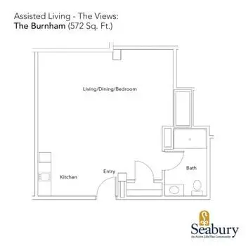 Floorplan of Seabury, Assisted Living, Nursing Home, Independent Living, CCRC, Bloomfield, CT 12