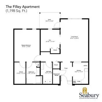 Floorplan of Seabury, Assisted Living, Nursing Home, Independent Living, CCRC, Bloomfield, CT 20