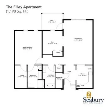 Floorplan of Seabury, Assisted Living, Nursing Home, Independent Living, CCRC, Bloomfield, CT 19